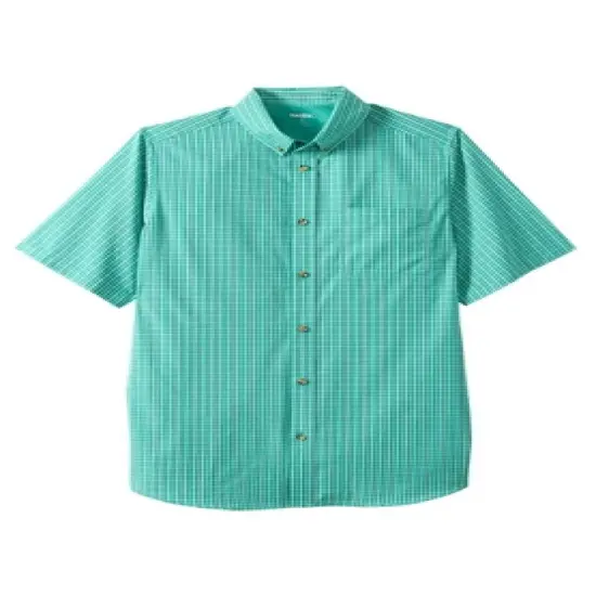 KingSize Men's Big & Tall Short Sleeve Wrinkle Resistant Sport Shirt image {4}