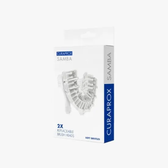 Samba Brush Heads, 2-Pack for Robotic Hands-Free Toothbrush image {5}