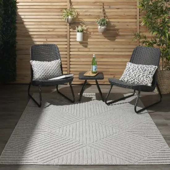Nourison Palamos Contemporary Indoor/Outdoor Area Rug image {8}