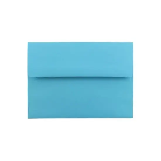 JAM Paper A6 Colored Invitation Envelopes 4.75 x 6.5 Blue Recycled Bulk 250/Box (94523H) image {2}
