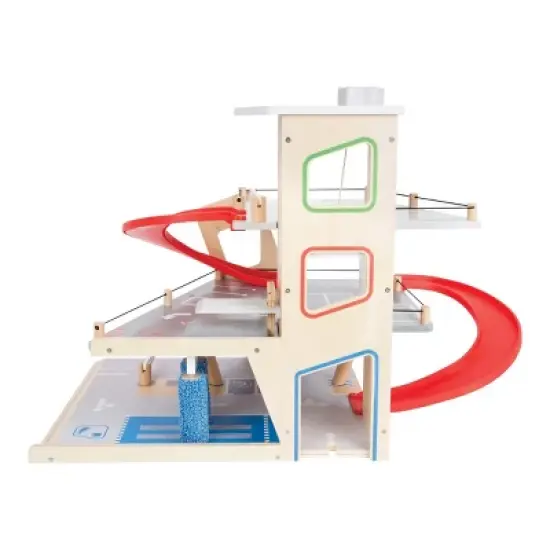Small Foot City Garage Wooden Playset image {3}