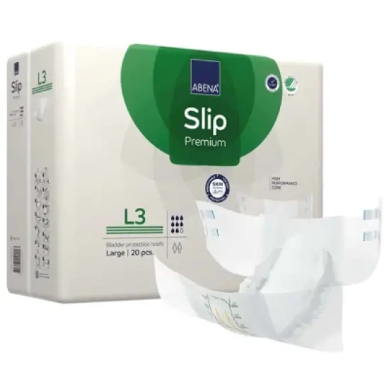 Abena Slip Premium L3 Adult Incontinence Brief L Heavy Absorbency 1000021291, 40 Ct image {5}