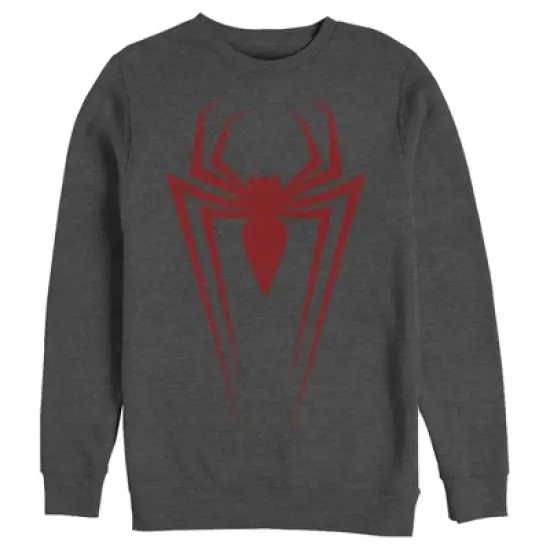 Men's Marvel Spider-Man Icon Badge Sweatshirt image {4}