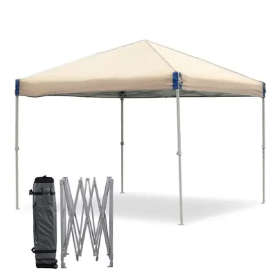 Aoodor 9.8'x9.8' Pop Up Canopy Tent with Roller Bag, Portable Instant Shade Canopy image {9}