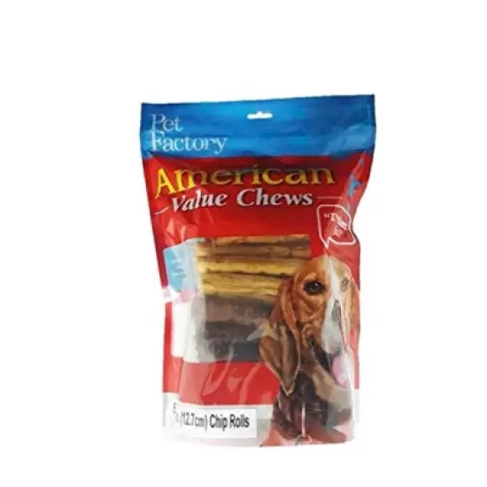 et Factory American Beefhide Chip Rolls - 5, 50 Count image {4}