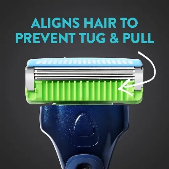 Hydro Stubble Remover Refill Razor Blade Cartridges, 4 ct image {5}