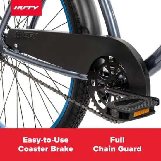 Huffy Good Vibrations Adult Cruiser Bike - 26" Wheels - Storm Gray image {10}