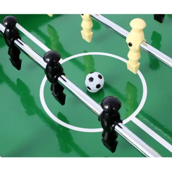 DSVIMOY Game Tables, 5-in-1 Multi-Game Table with Billiards Push Hockey, Foosball, Ping Pong and Basketball for Adults Kids, Black, 43"*24"*32" image {2}