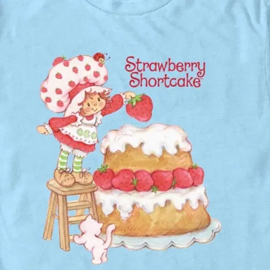 Men's Strawberry Shortcake Little Baker T-Shirt image {1}