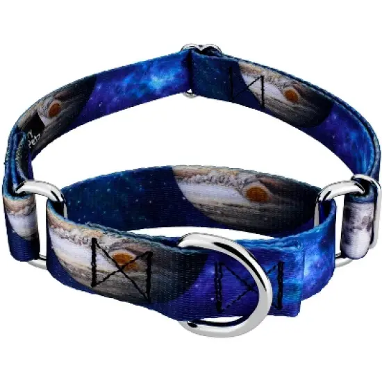 Country Brook Petz Galactic Neighbors Martingale Dog Collar image {4}
