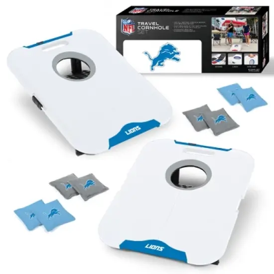 NFL Detroit Lions All-Weather Travel Cornhole Set image {6}