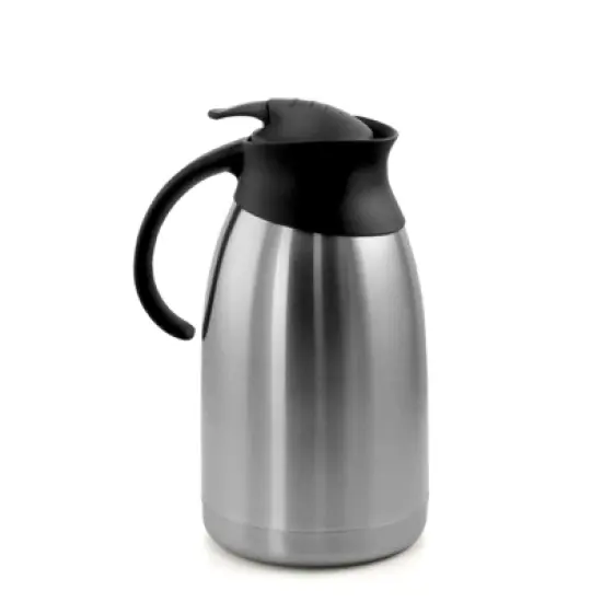MegaChef 2L Stainless Steel Thermal Beverage Carafe for Coffee and Tea image {5}
