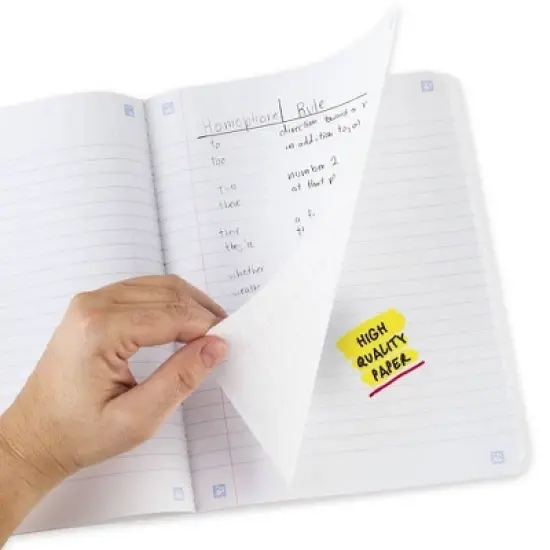 Five Star Active Comp Book Blue Wide Ruled 80ct image {3}