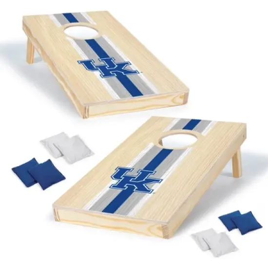 NCAA Kentucky Wildcats 1'x2' Wood Cornhole Set image {7}