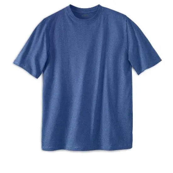 KingSize Men's Big & Tall Shrink-Less&trade; Lightweight Crewneck T-Shirt image {6}