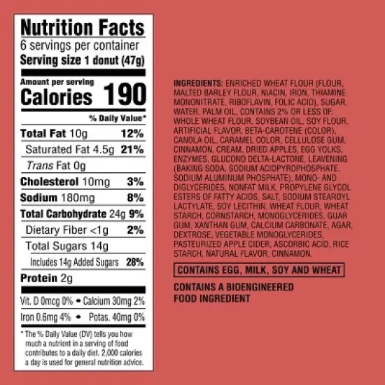 Apple Cider Glazed Donuts - 10oz/6ct - Favorite Day&trade; image {4}