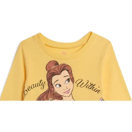Disney Princess Cinderella Belle Ariel 3 Pack T-Shirts Multicolored  image {7}