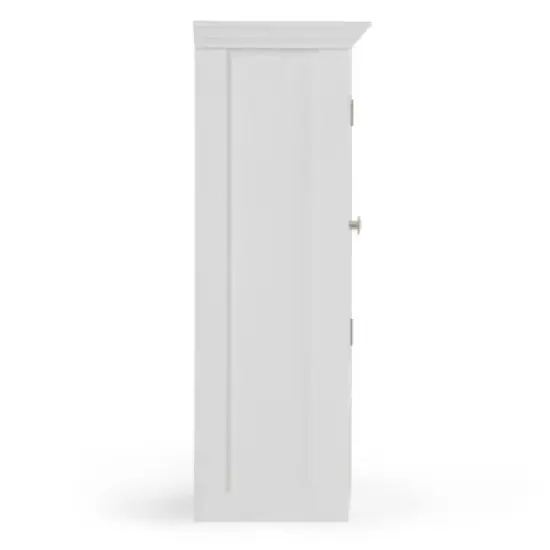 Normandy Double Door Wall Bath Cabinet White - WyndenHall image {4}