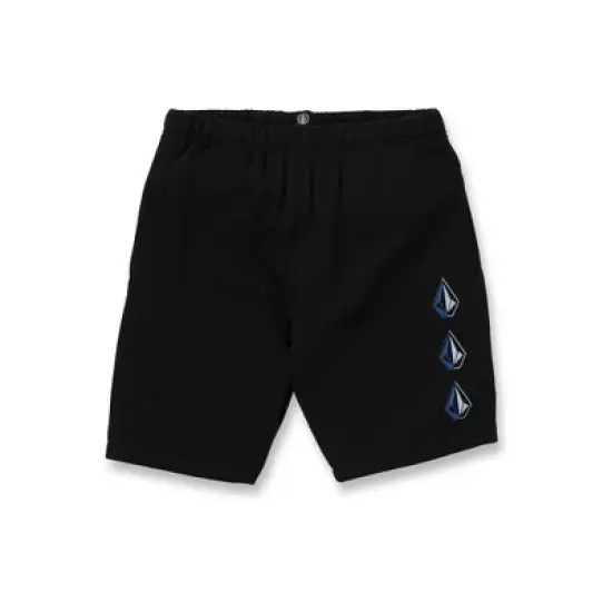 Volcom Boys Iconic Stone Fleece Shorts image {4}