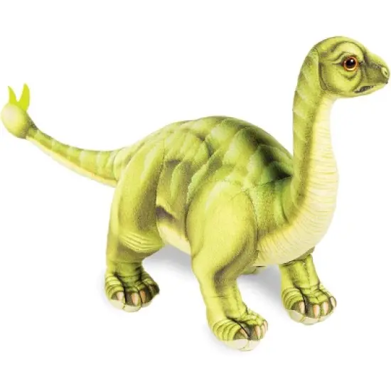 Underwraps Real Planet Shunosaurus Green 26 Inch Realistic Soft Plush image {1}