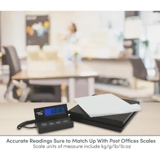 Smart Weigh Digital Shipping and Postal Weight Scale, 110 lbs x 0.1 oz, UPS USPS Post Office Scale image {4}