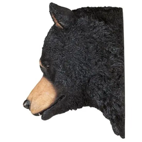 Design Toscano American Black Bear Sculptural Wall Trophy image {7}