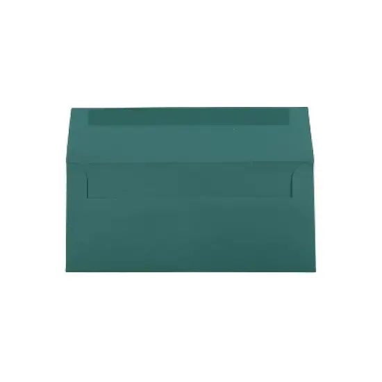JAM Paper #10 Business Envelopes 4.125 x 9.5 Teal Bulk 500/Box (63924024h) image {1}