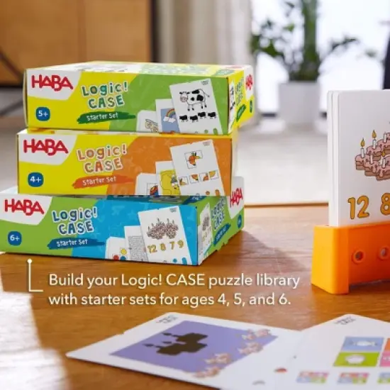 HABA Logic! CASE Starter Set - Brain Building Puzzles for Ages 6+ image {7}