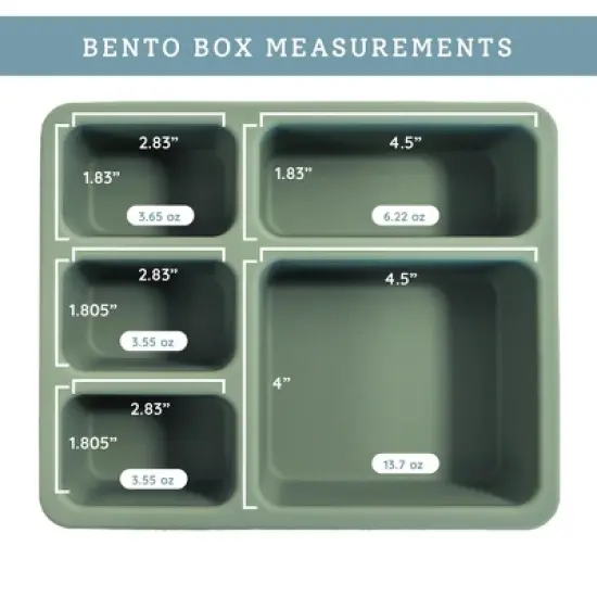 Austin Baby Collection - Silicone Bento Box image {3}