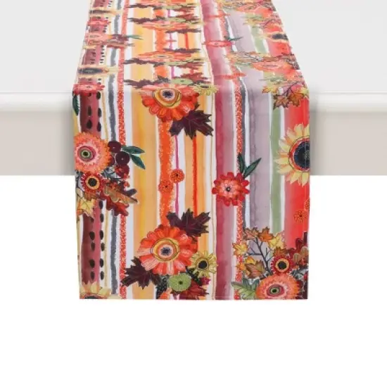 Laural Home Harvest Snippets Rectangle Table Runner image {1}