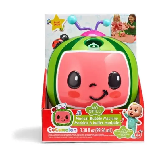 Cocomelon Musical No Spill Bubble Maker image {1}