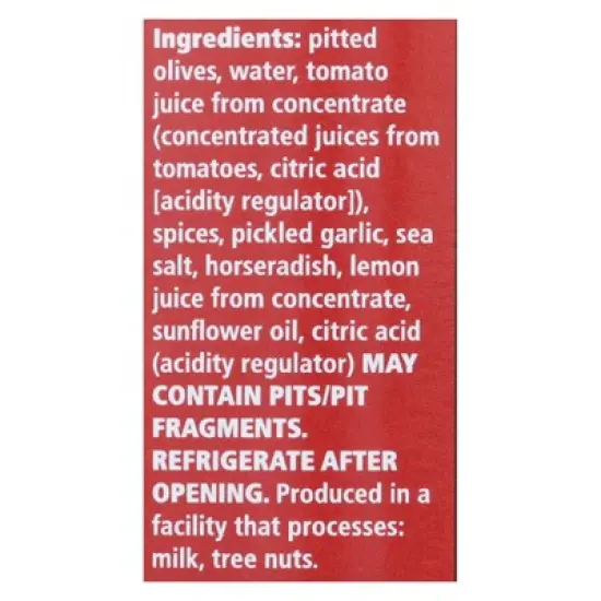 Divina Bloody Mary Olives - Case of 6/13 oz image {6}