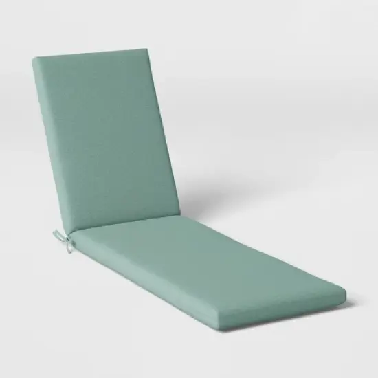 78"x24" Woven Outdoor Chaise Lounge Cushion - Threshold&trade; image {5}