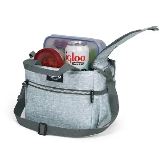 Igloo Mini City Lunch Bag - Dark Gray image {6}