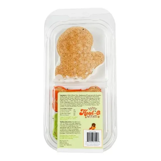 Molly's Barkery Halloween Ghost and Bones Apple and Cinnamon Crunchy Dog Treats - 0.15lb image {1}