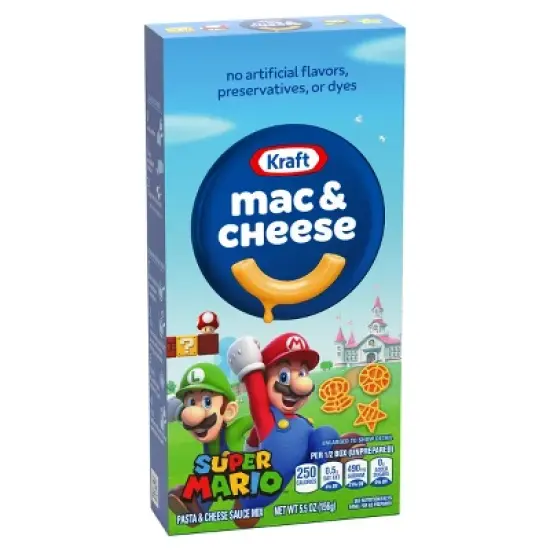 Kraft Super Mario Brothers Shaped Mac and Cheese - 5.5oz image {8}