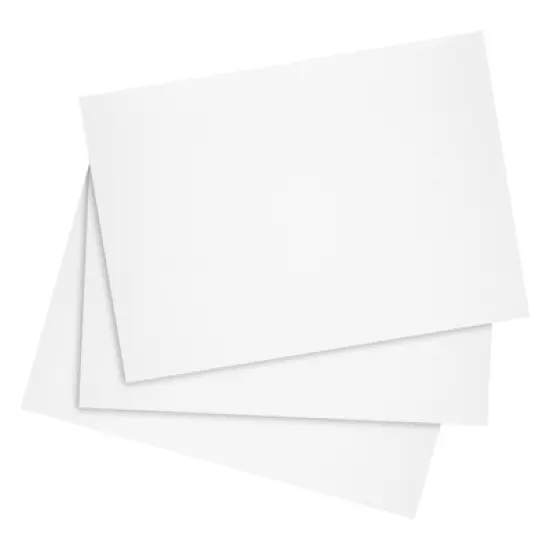Sustainable Greetings 200 Pack 5x7 Cardstock Postcards for Invitations, 110 lb Cover Card, 300gsm Blank Printer Paper, Thick (White) image {4}