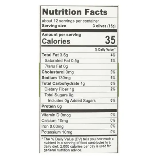 Divina Whole Castelvetrano Olives - Case of 6/10.6 oz image {5}