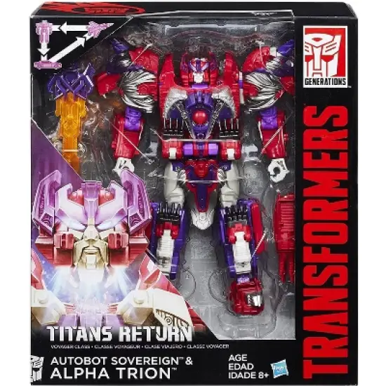 Alpha Trion and Sovereign Voyager Class  | Transformers Generations Titans Return Action figures image {3}