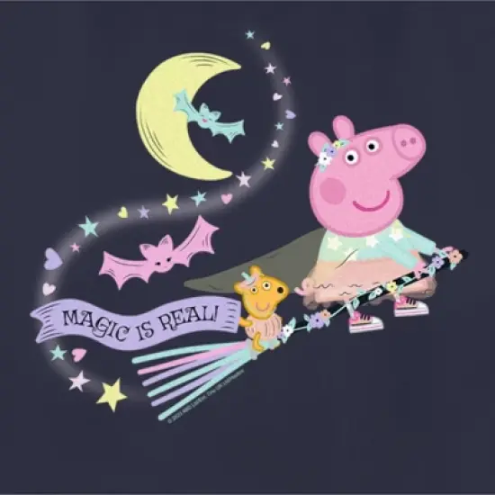 Women's Peppa Pig Magic Is Real T-Shirt image {1}