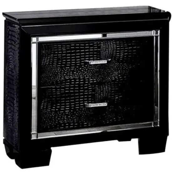 Sapphtopaz Modern Nightstand with 2 Drawers Bedside Table, Night Stand for Bedroom, Living Room image {6}