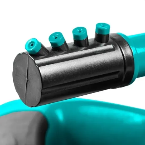 GrowGreen Garden Sprinkler, 360 Degree Rotating Sprinkler, Large Coverage, Solid ABS Plastic image {2}