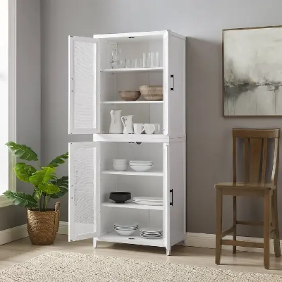 Milo Tall Storage Pantry White - Crosley image {6}