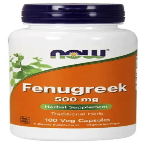 Fenugreek 500mg by Now Foods  -  100 Capsule image {2}