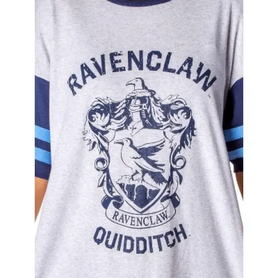 Harry Potter Women's All Houses Nightgown Pajama Shirt Dress image {2}