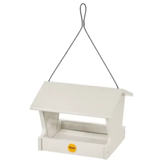 Birds Choice GSHF200 Medium Hopper Feeder: Weather-Resistant, No Assembly, Wall/Pole Mount image {1}