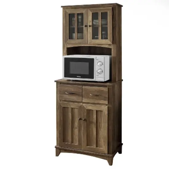 Traditional Microwave Cabinet - Home Source image {9}