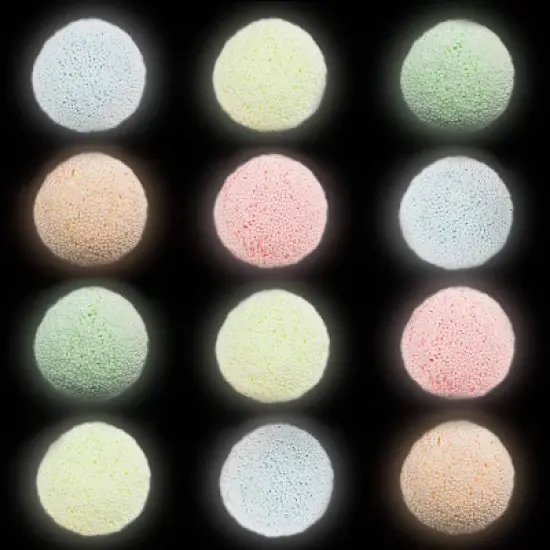 Educational Insights Playfoam Jumbo Pod Glow-in-the-Dark, Set of 12, Fidget, Sensory Toy, Ages 3+ image {1}