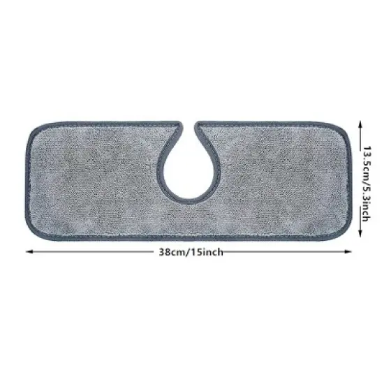 Sink Faucet Absorbent Mat,Ternal Sinkmat,Quick Dry Mat,Absorbent Microfiber Fabric image {3}