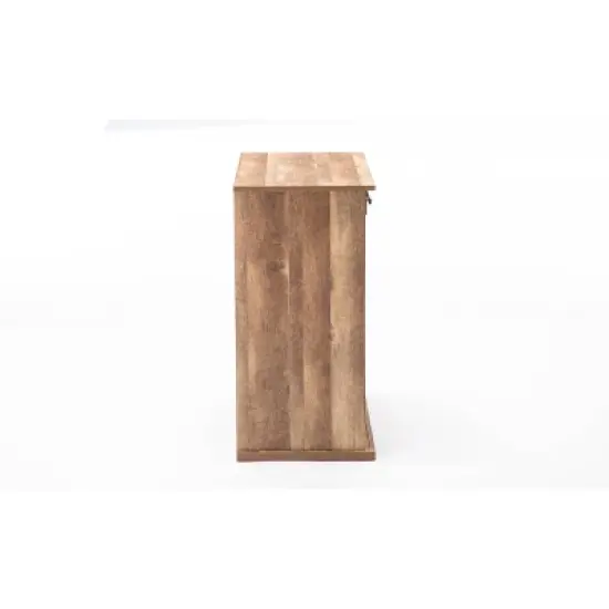 Weston Sliding Barn Door Wine Cabinet Natural - Boraam image {8}